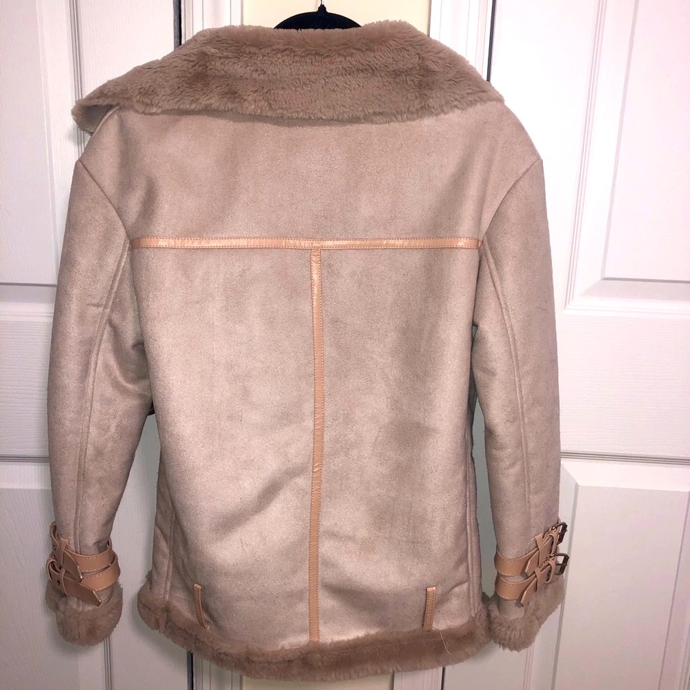 Blush Aviator Jacket - Picture 3 of 4